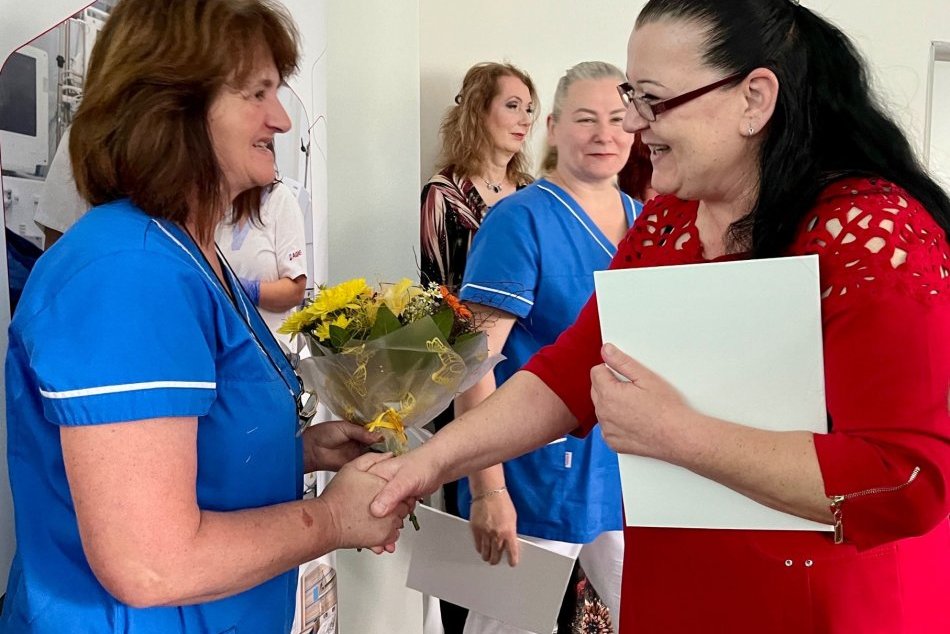 V OBRAZOCH: Nemocnica AGEL Zvolen ocenila zdravotné sestry