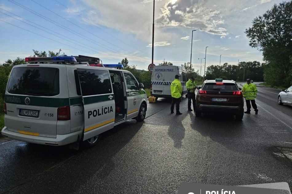 Policajná akcia zameraná na taxikárov