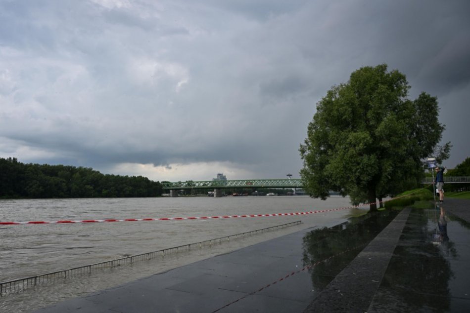 Stúpajúca hladina Dunaja