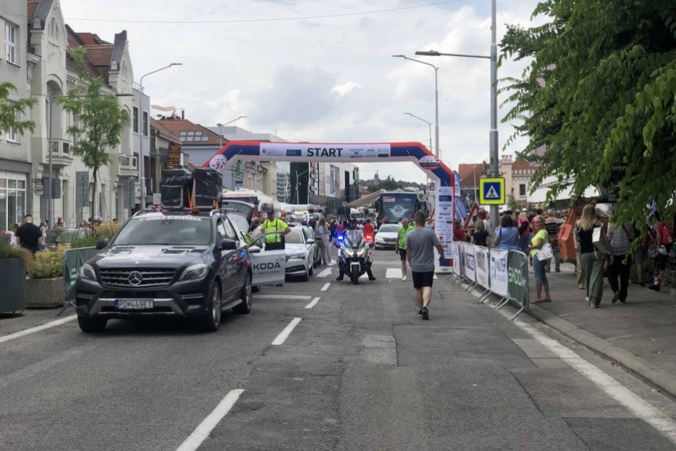 Okolo Slovenska - štart 2. etapy v Nitre