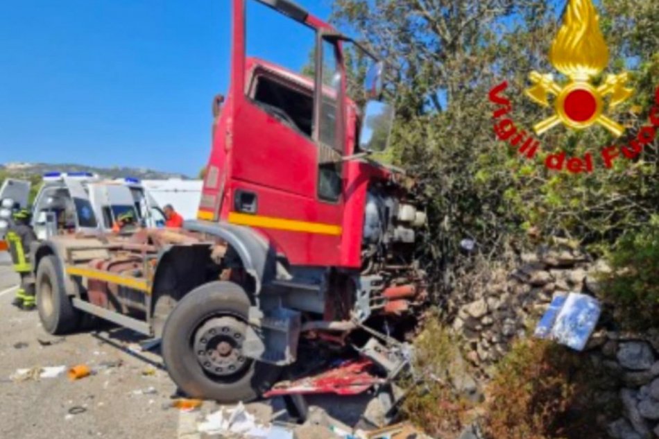 Nehoda Slovákov na Sardínii