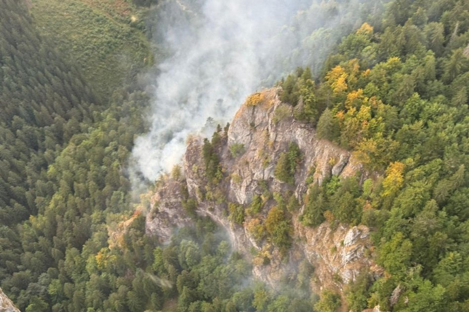 Požiar v Ludrovskej doline