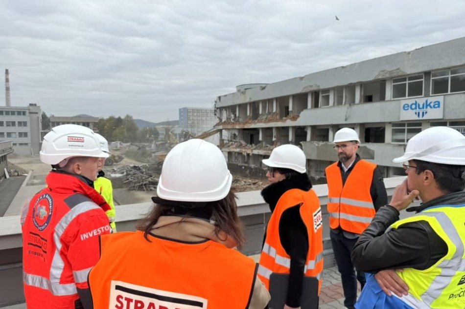 V OBRAZOCH: Kontrolný deň počas výstavby novej nemocnice