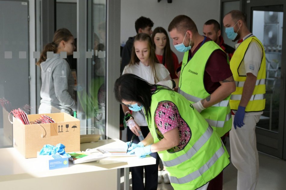 Detská fakultná nemocnica Košice si preverila pripravenosť na hromadné nešťastie