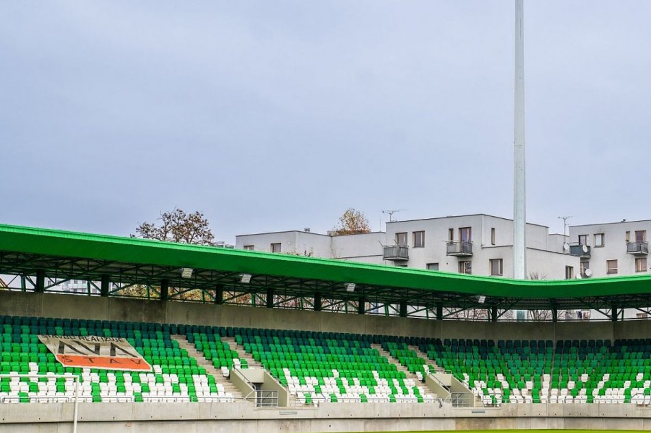 Najnovšie zábery prešovského futbalového štadióna