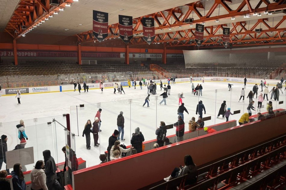 Vianočný maratón korčuľovania v Trnave