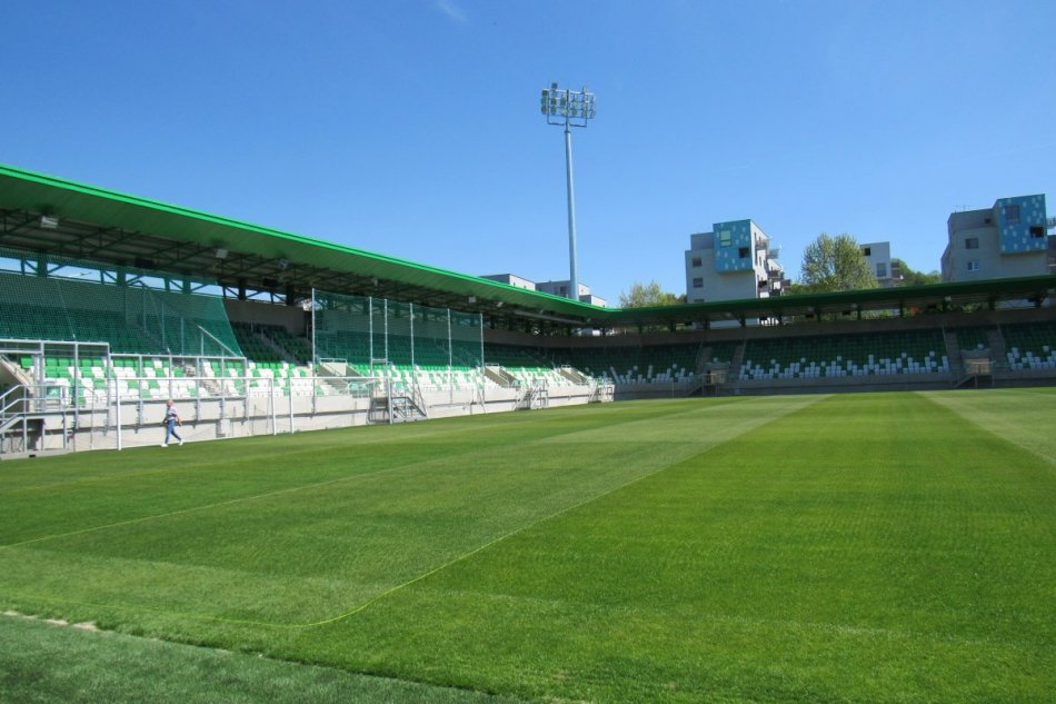 Slávnostné požehnanie futbalového štadióna v Prešove
