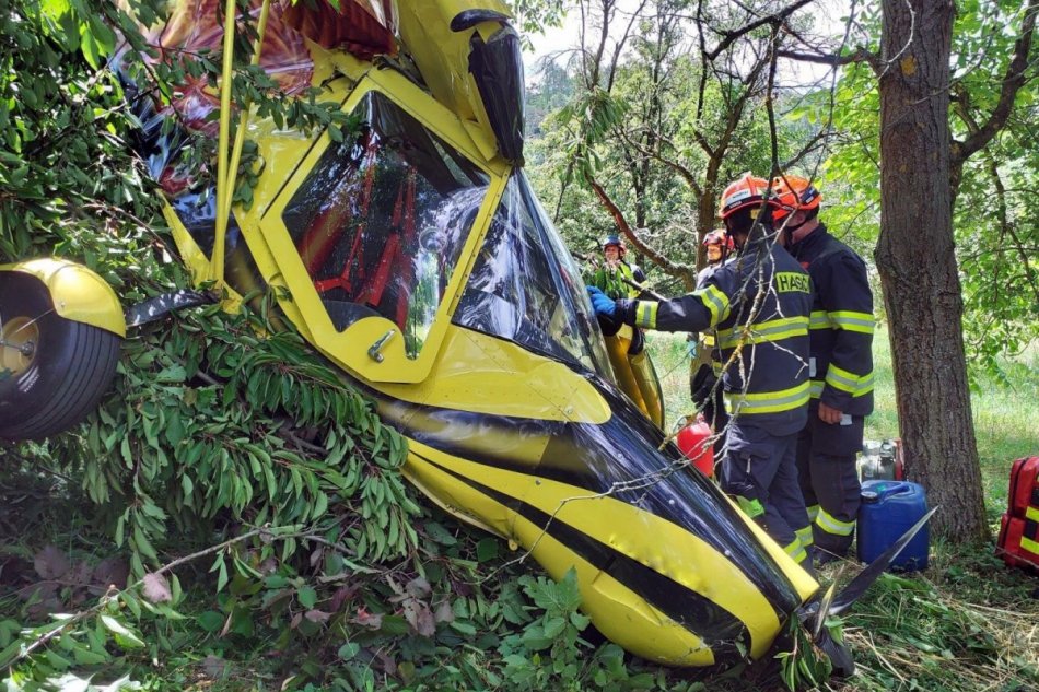 Pád lietadla v Česku
