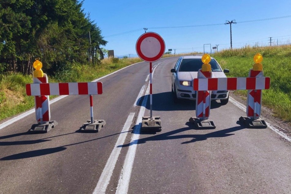V OBRAZOCH: Dopravné obmedzenia pred Sliačom