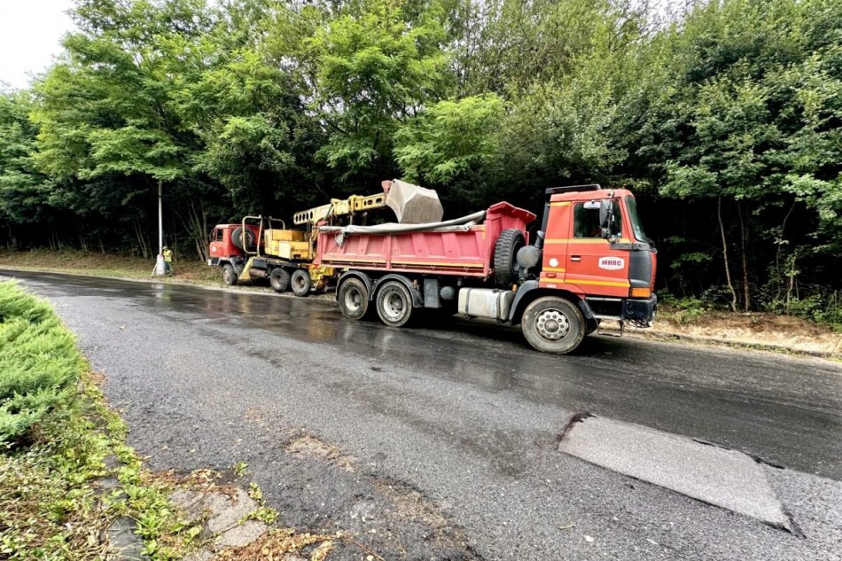V OBRAZOCH: Na Pieninskej ulici sa začali stavebné práce