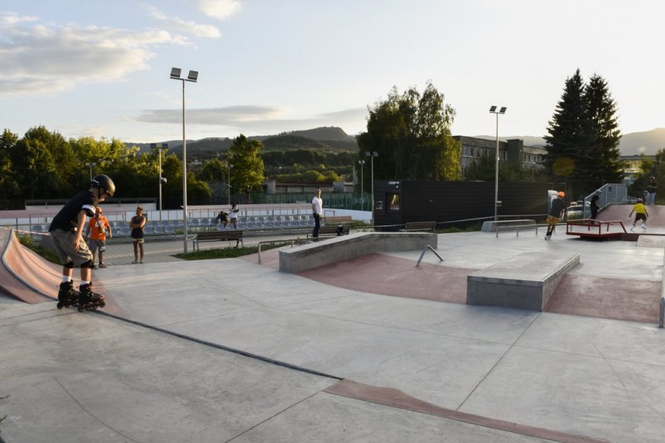 V OBRAZOCH: Skatepark v Banskej Bystrici