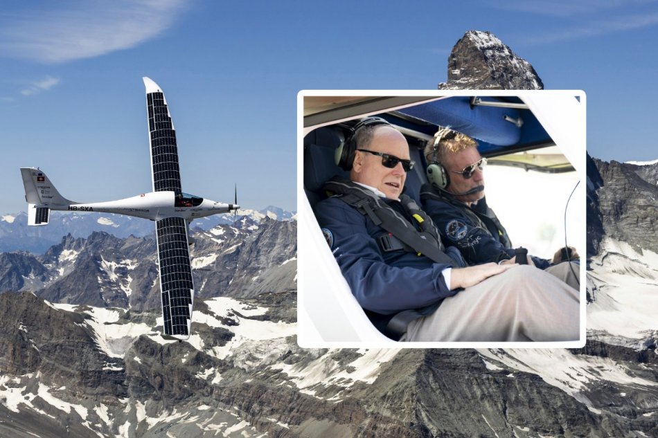 Pilot dosiahol lietadlom na solárny pohon rekordnú výšku