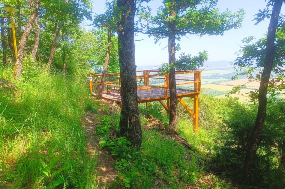 V OBRAZOCH: Vyhliadková plošina Vínny vrch ponúka úchvatné výhľady