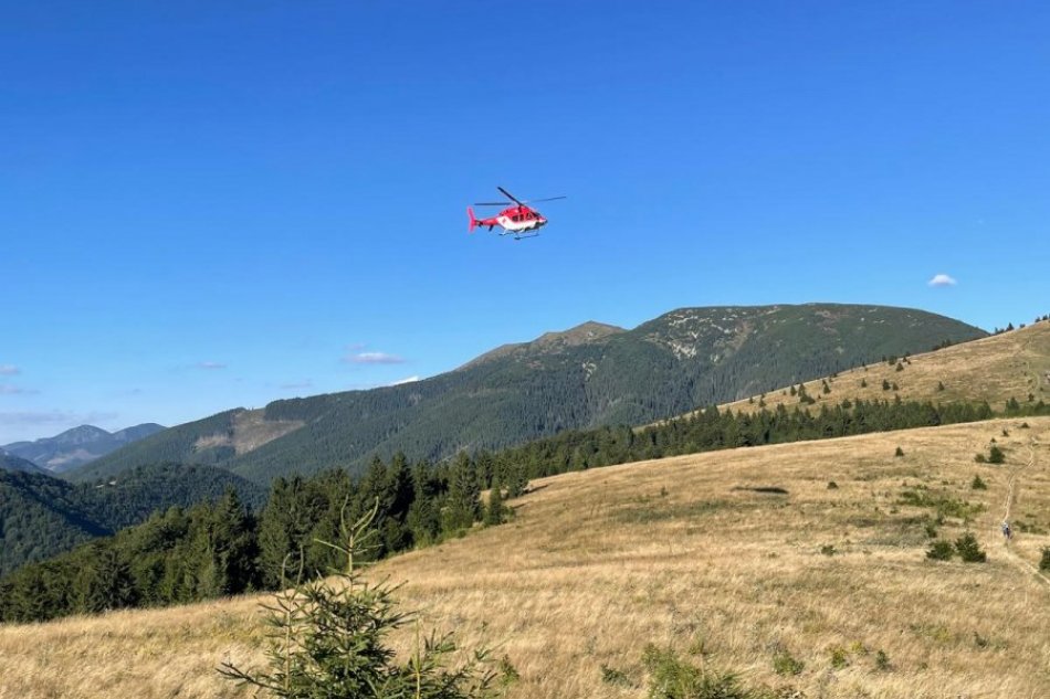 V OBRAZOCH: Pád na bicykli pod Kečkou