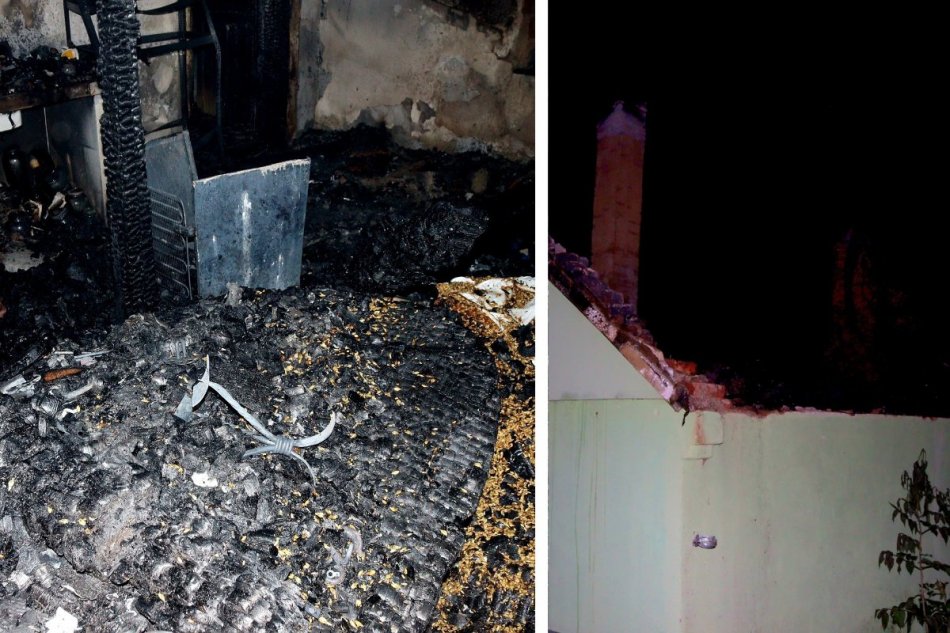 Požiar kompletne zničil chatu