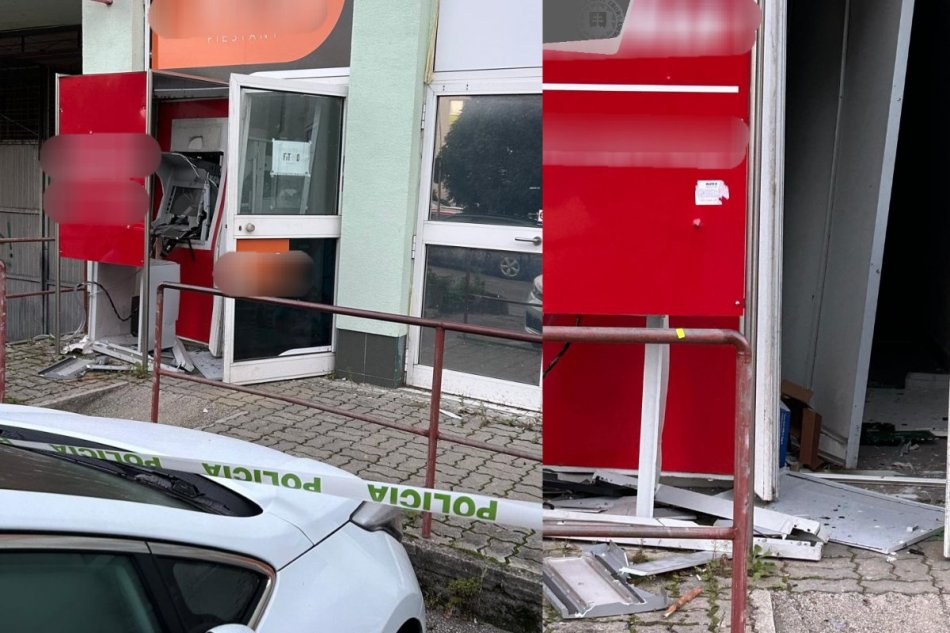Útok na bankomat v Piešťanoch
