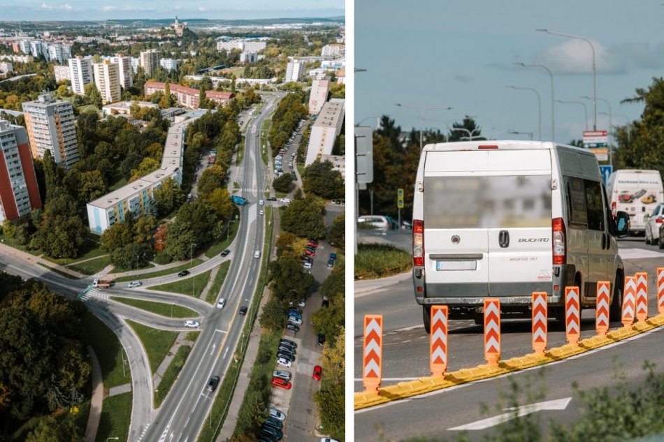 Zmeny v doprave na Chrenovej - križovatka ulíc Dlhá a Výstavná