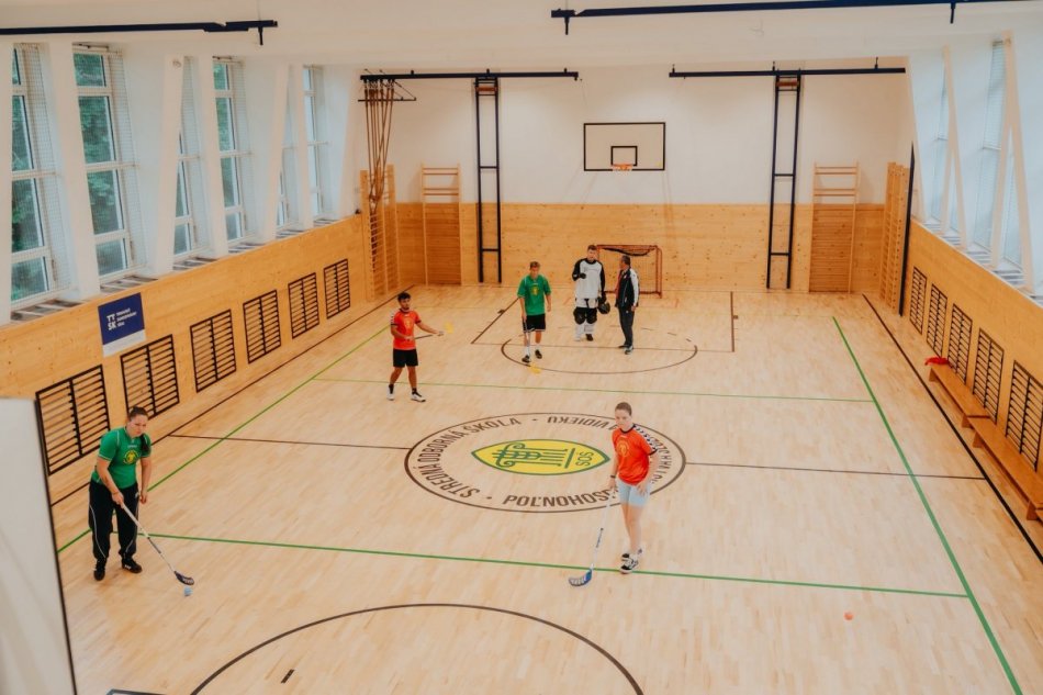 Vynovená telocvičňa