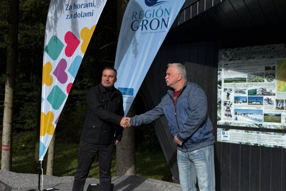 V OBRAZOCH: Nová infraštruktúra pri Andezitovom kamennom mori