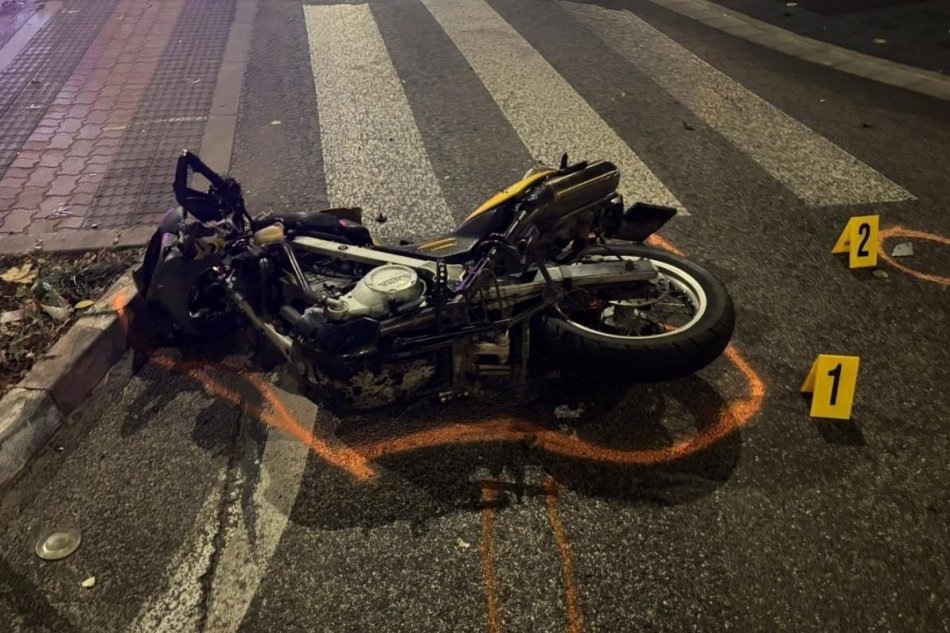 Vážna nehoda 20-ročného motorkára