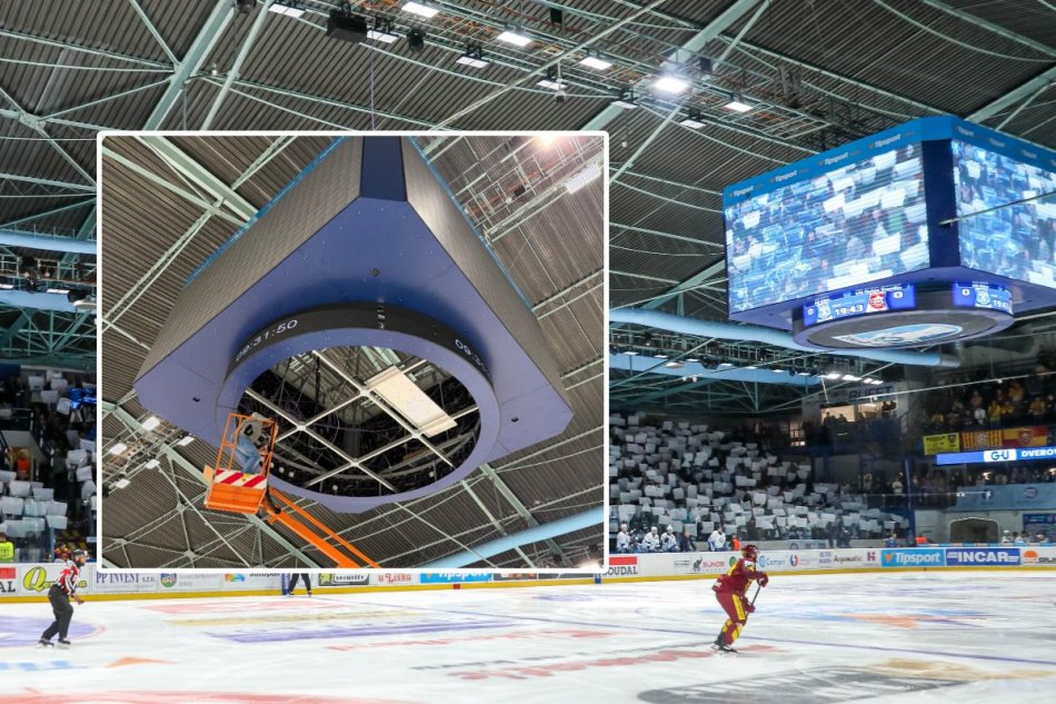 Prestavba prstenca kocky na štadióne HK Nitra