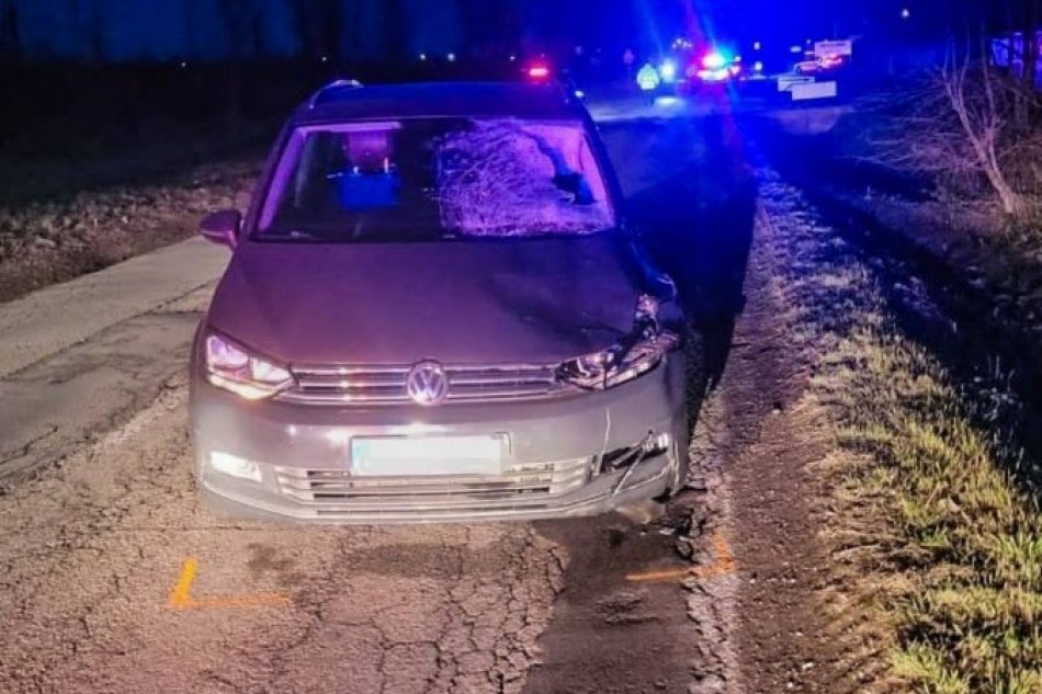 V OBRAZOCH: Po zrážke na východe zahynuli dvaja chodci