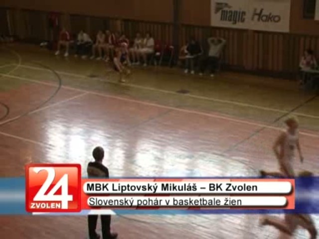 Basketbalistky BK Zvolen utrpeli trpkú prehru v L. Mikuláši