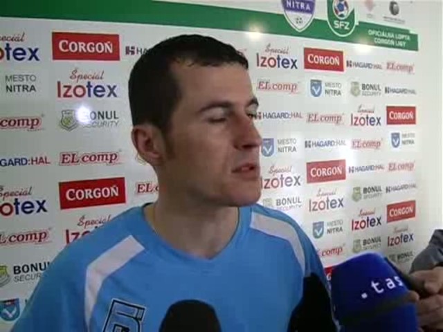 Rozhovor s Róbertom Rákom po zápase Nitra - Ružomberok