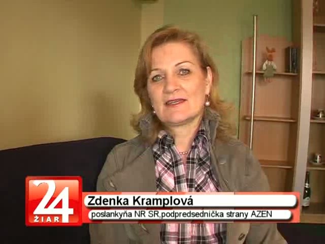 Zdenka Kramplová: Som za zrušenie koncesionárskych poplatkov