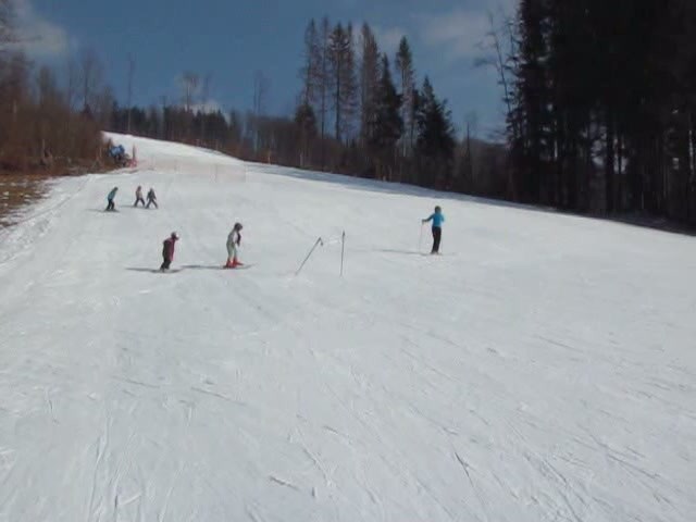 Škôlkari na lyžovačke