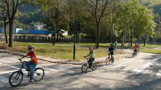 Školáci na dopravom ihrisku