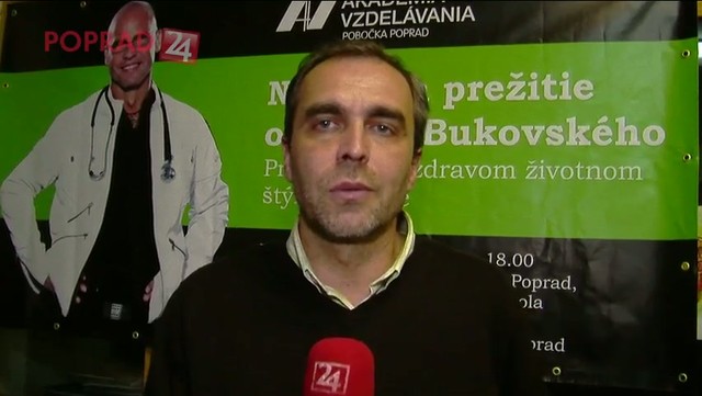Igor Bukovský prednášal v Poprade