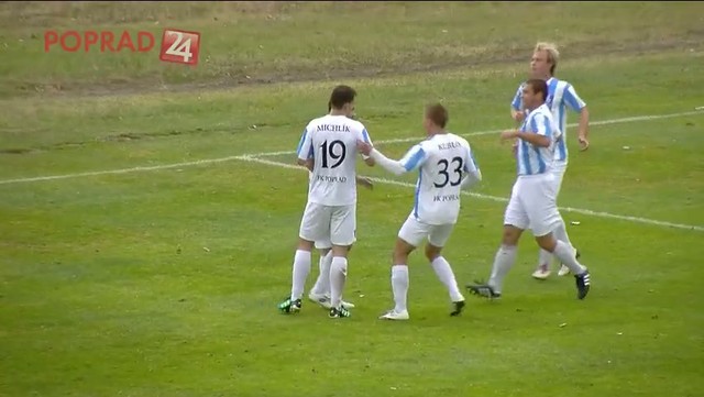 Popradskí futbalisti zvládli zápas proti Moldave