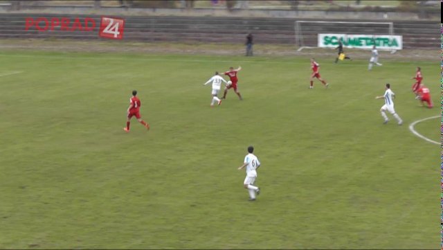 FK Poprad - Dukla Banská Bystrica "B" 3:1