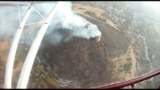 Mrazivé zábery z lietadla: Takto pred rokom vyhorela Krásna Hôrka